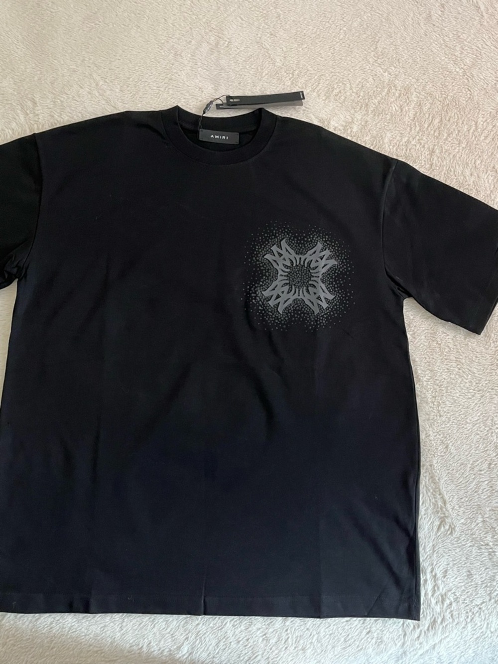 AMIRI Black Short-Sleeve Tee